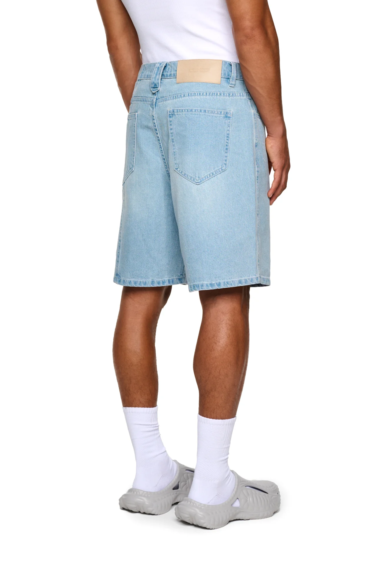 0asis Denim Shorts Blue - Image 5