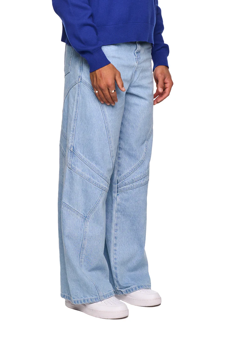 Alien Intel Blue Denim Pants - Image 2