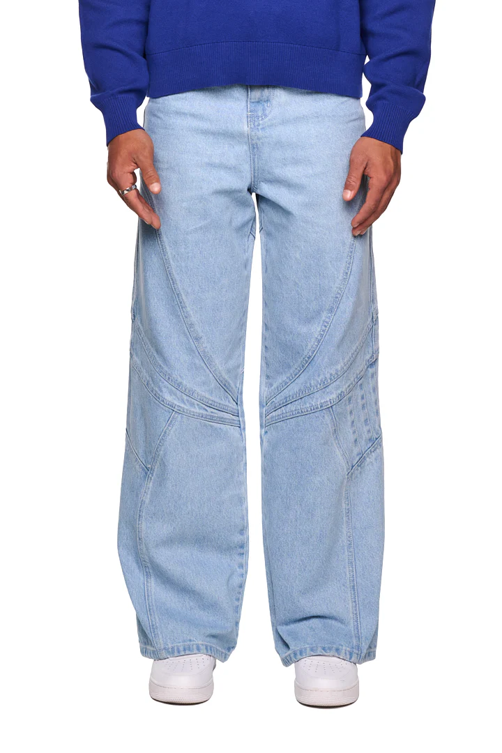 Alien Intel Blue Denim Pants - Image 3