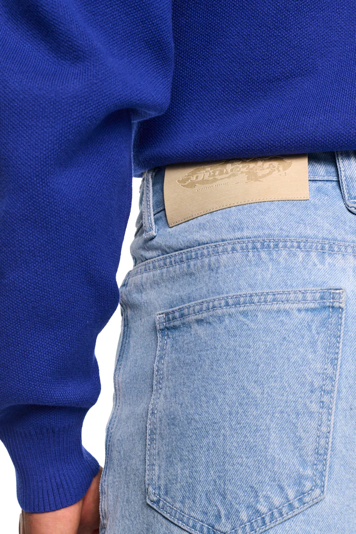 Alien Intel Blue Denim Pants - Image 6