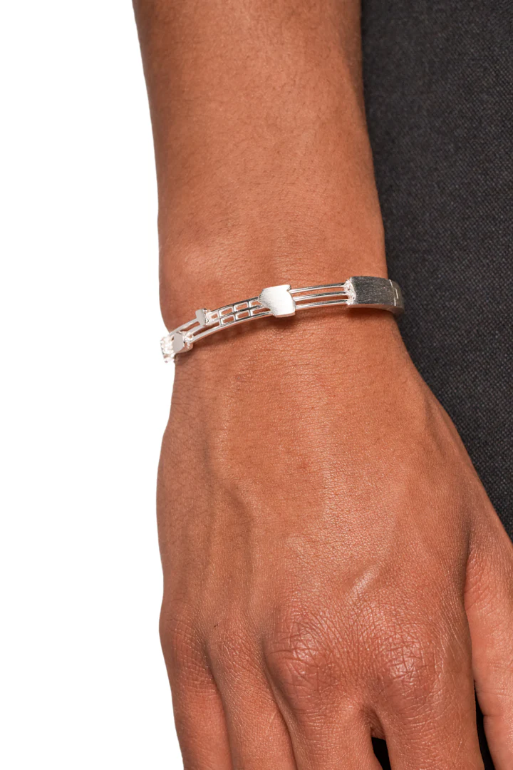 Brushed Cuff Bracelet - Image 4