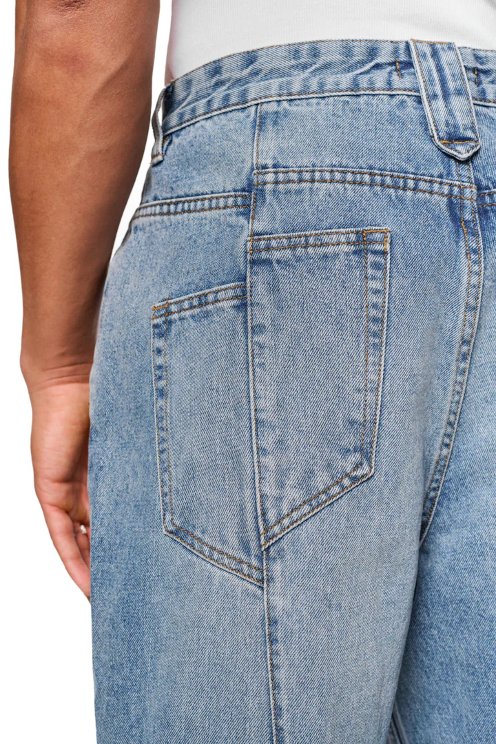 CC Core Denim Pants Blue Regular Fit - Image 6