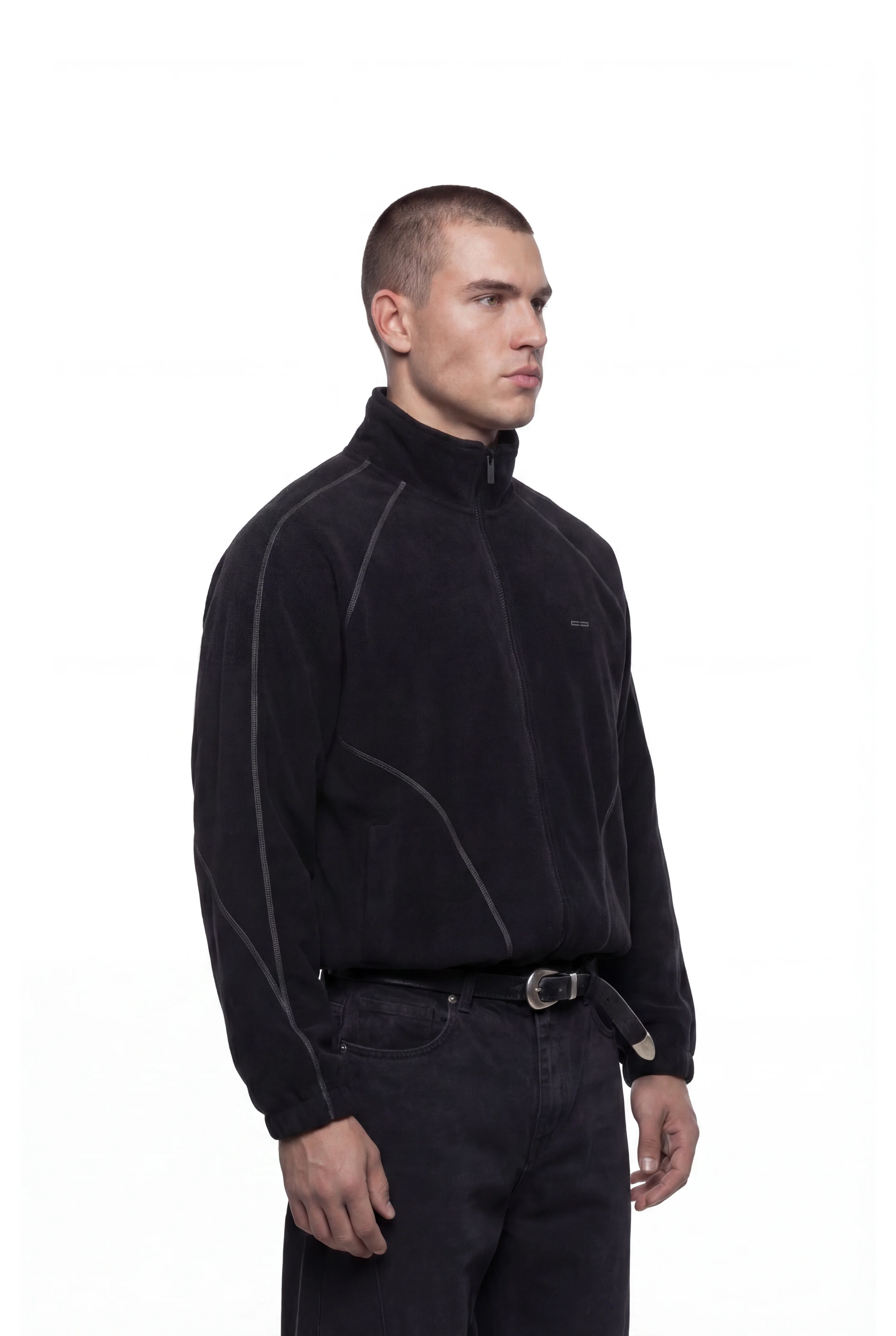 CC Synnefo Fleece Jacket Black - Image 4