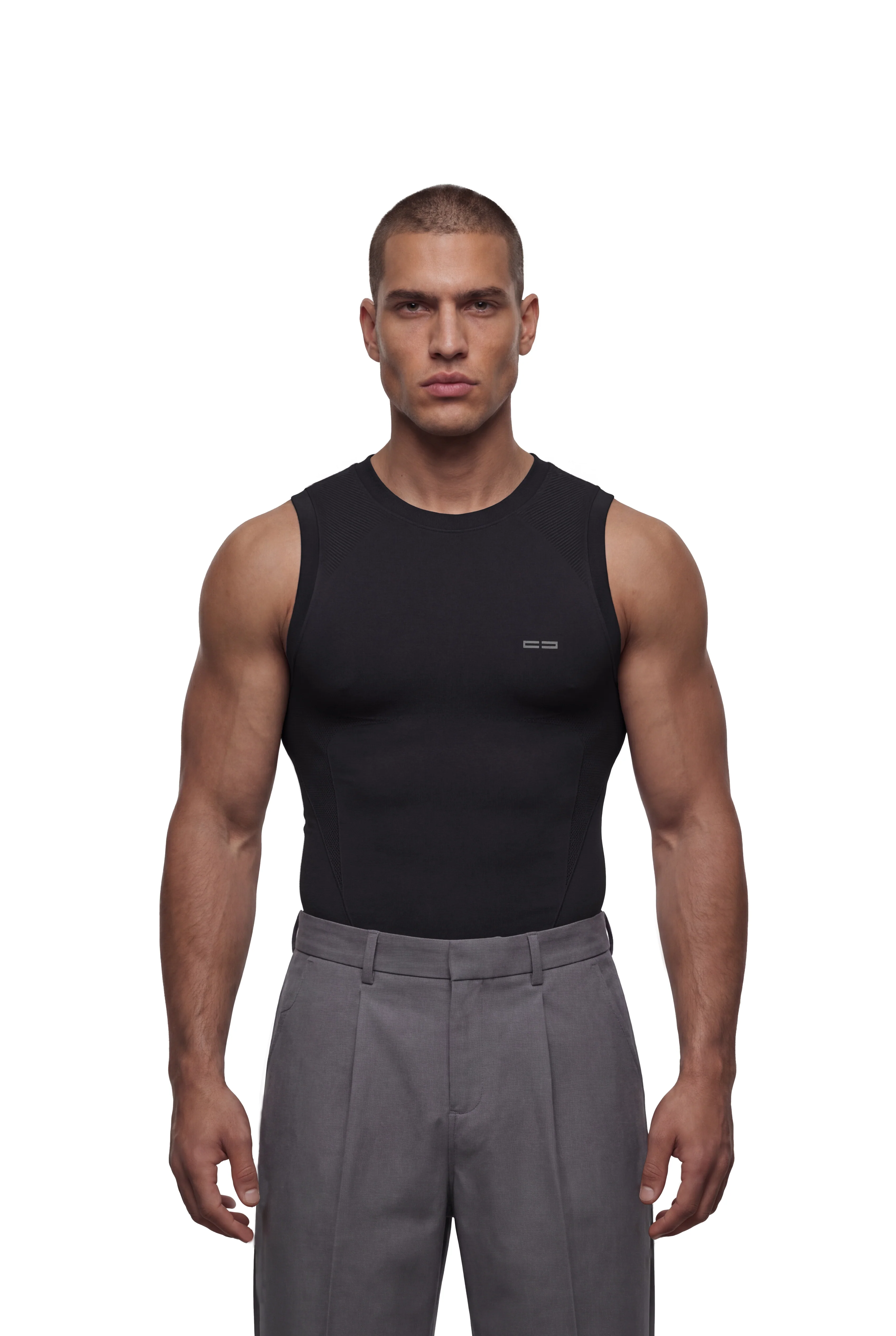 Compression Tanktop Black - Image 3