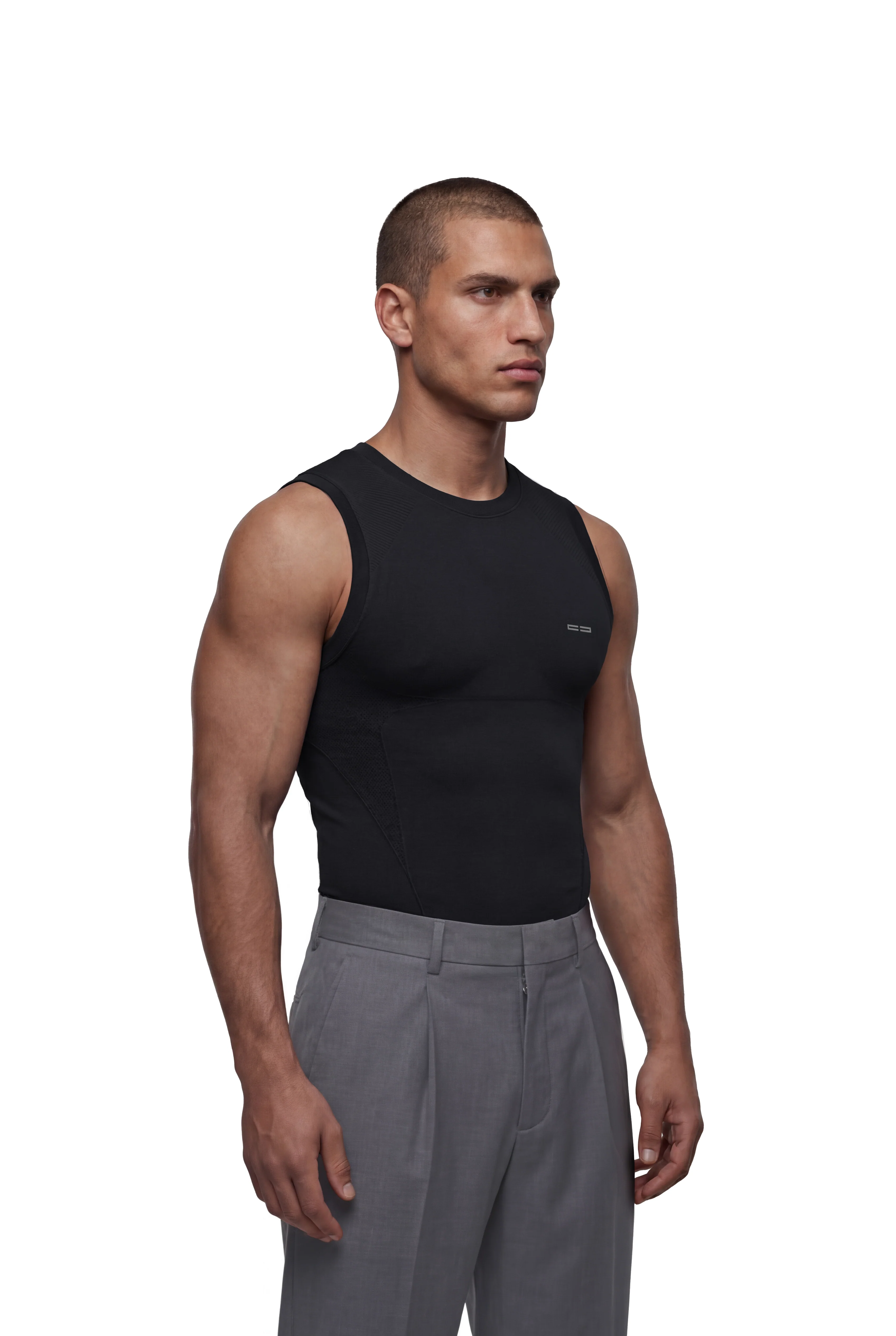 Compression Tanktop Black - Image 4