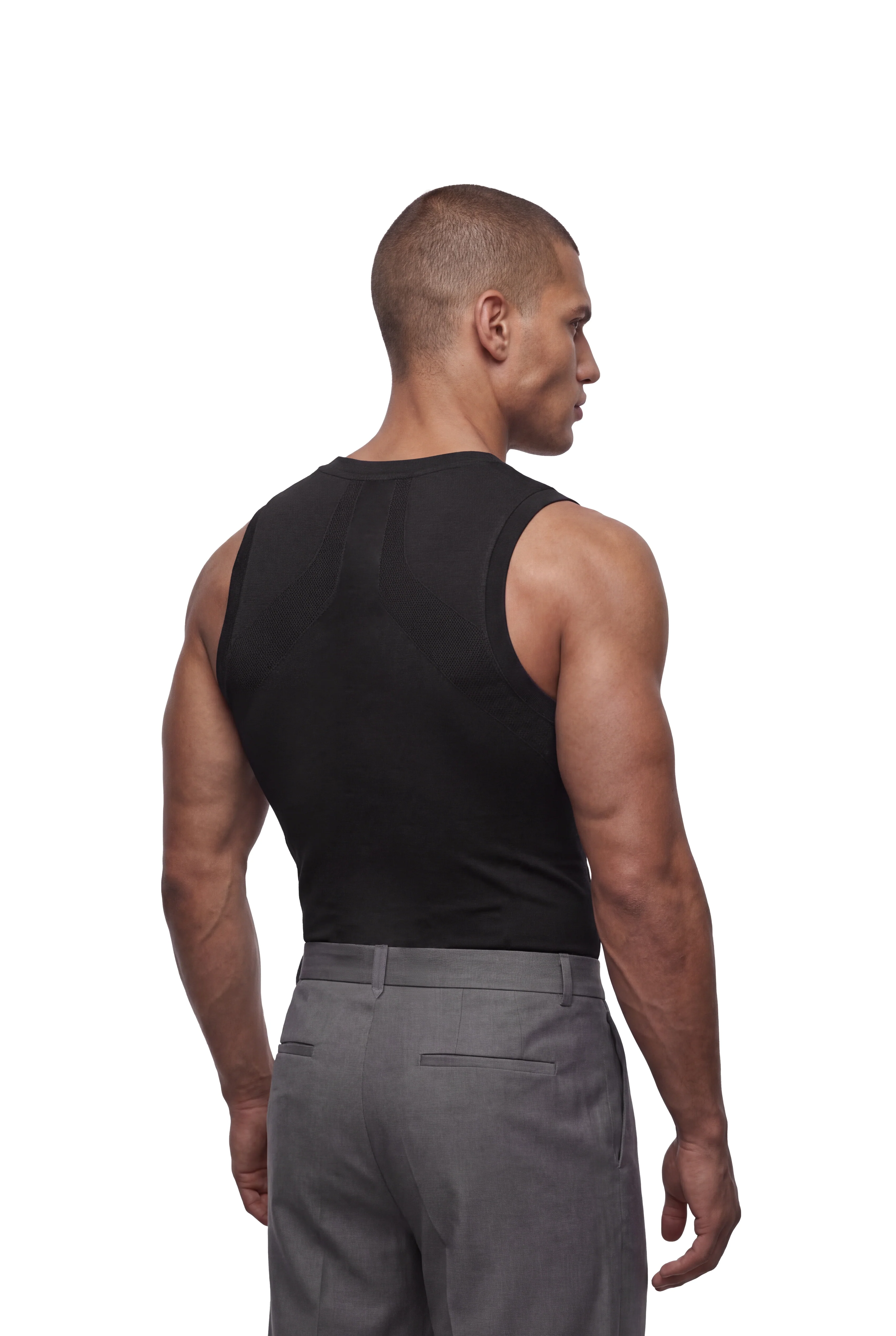 Compression Tanktop Black - Image 5