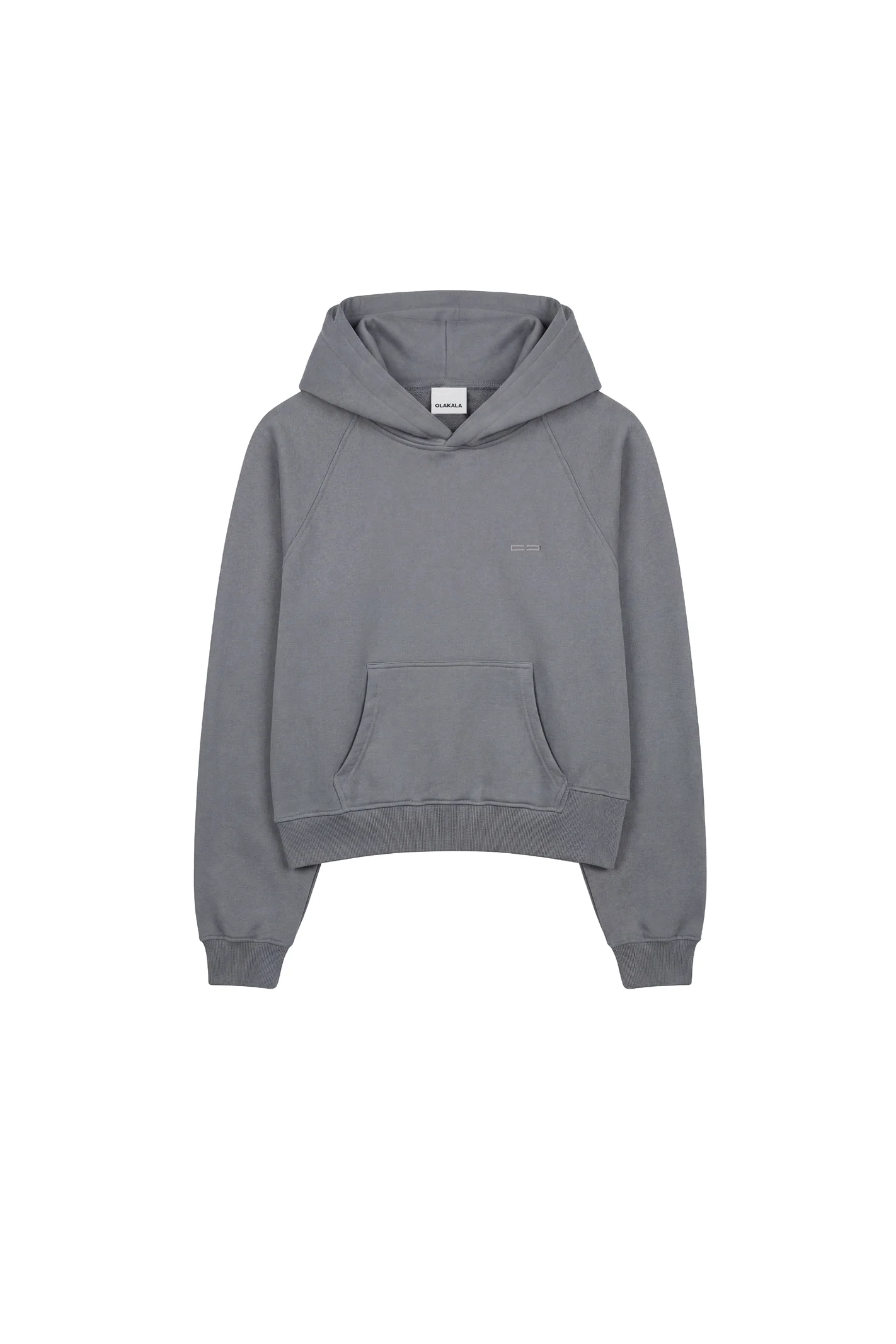 Double Hood Hoodie Gray