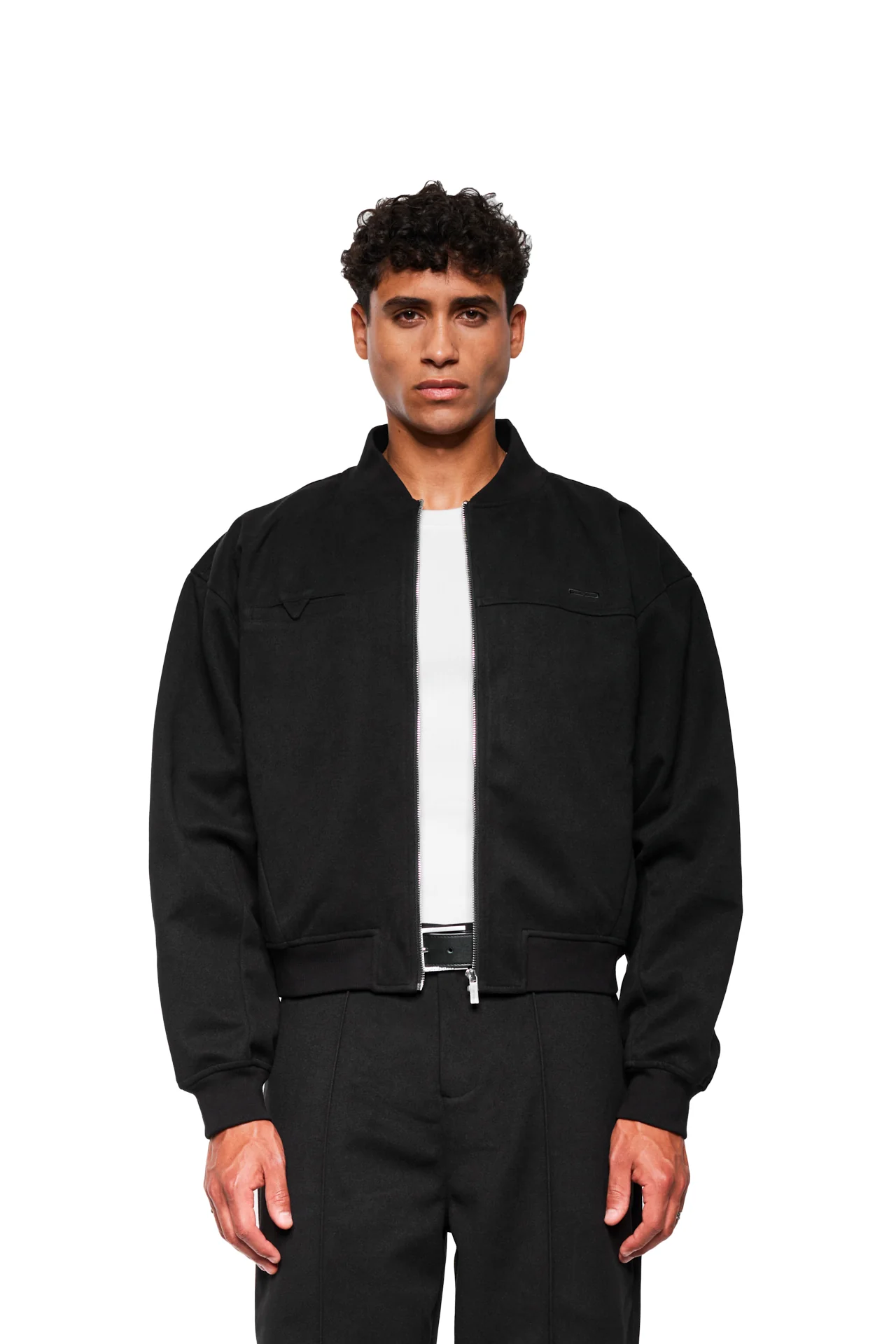 Exquisite Bomber Jacket Black - Image 3