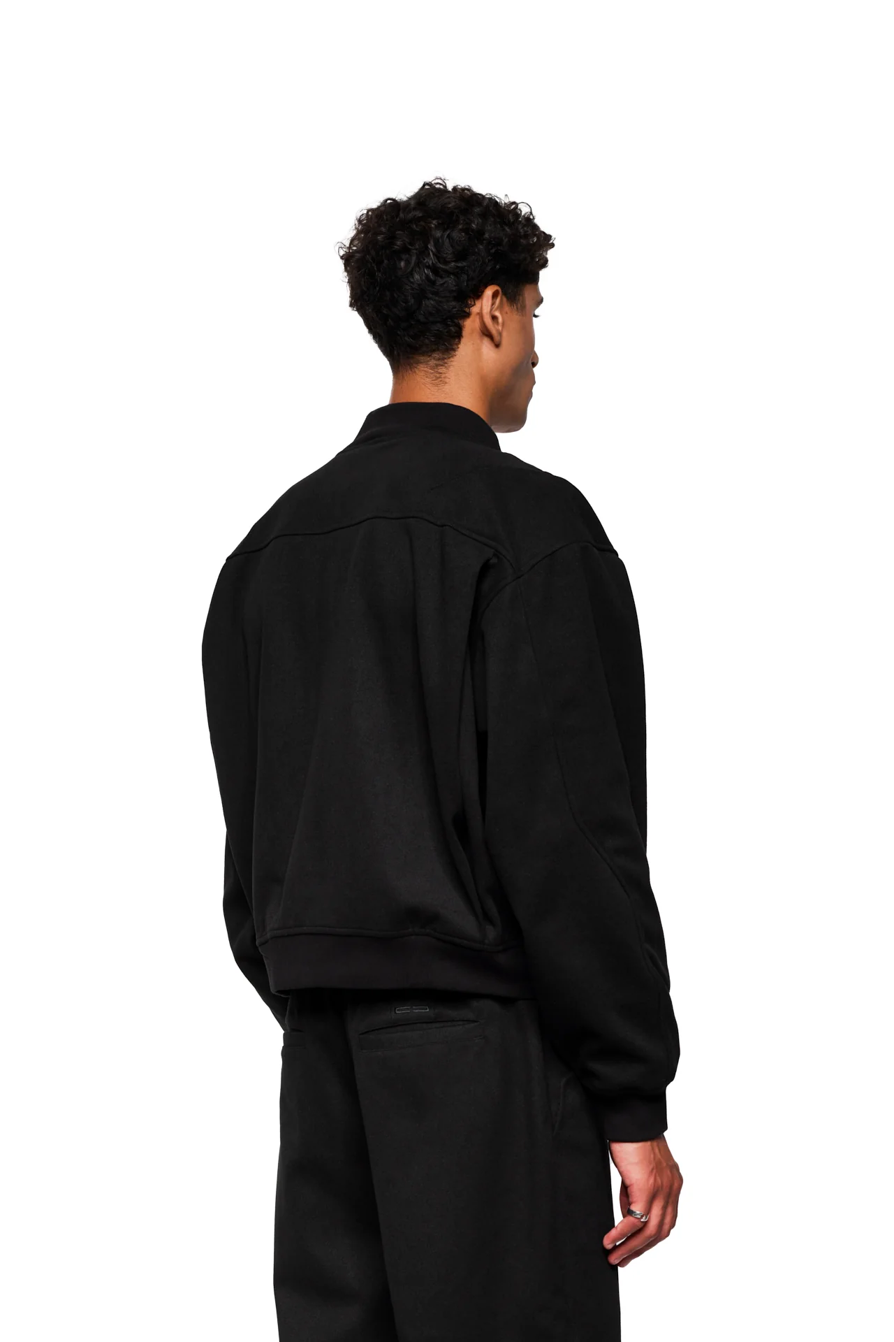 Exquisite Bomber Jacket Black - Image 5