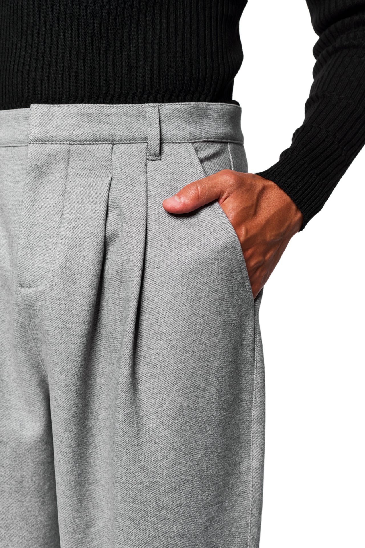 Exquisite Dress Pants Gray - Image 6