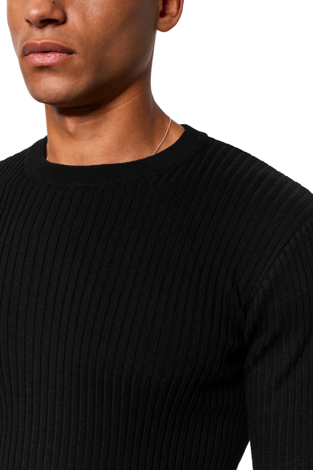 Exquisite Knit Longsleeve Black - Image 6