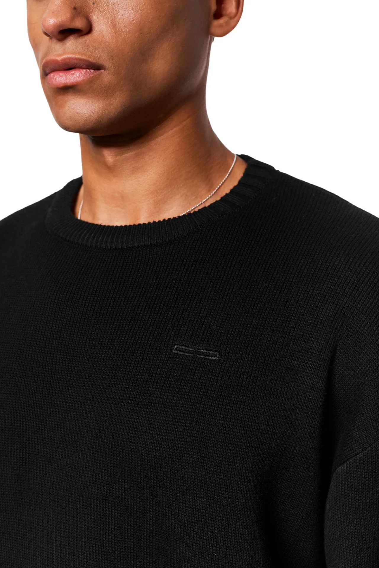 Exquisite Knit Sweater Black - Image 6