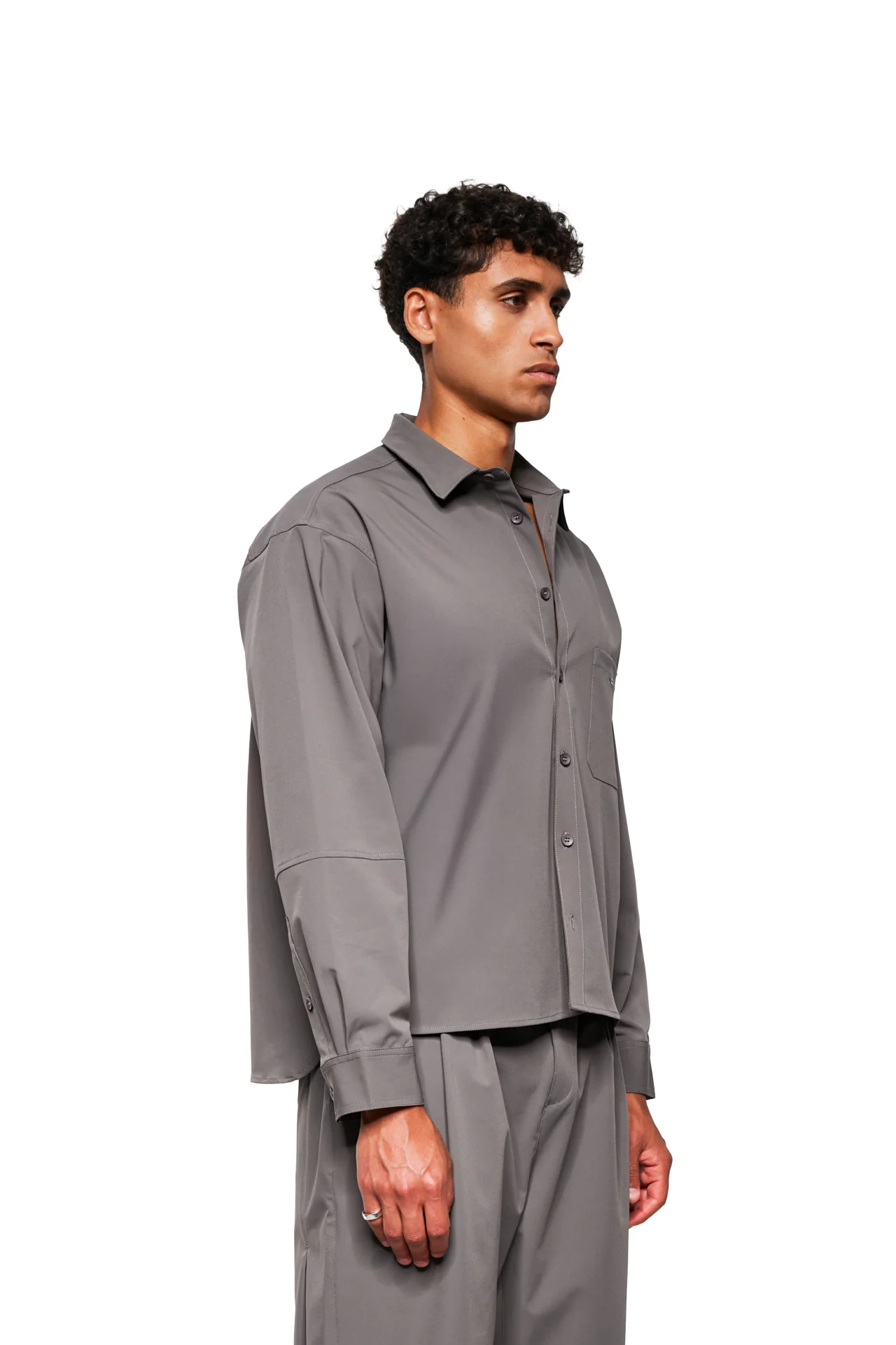 Exquisite Tech Shirt Gray - Image 4