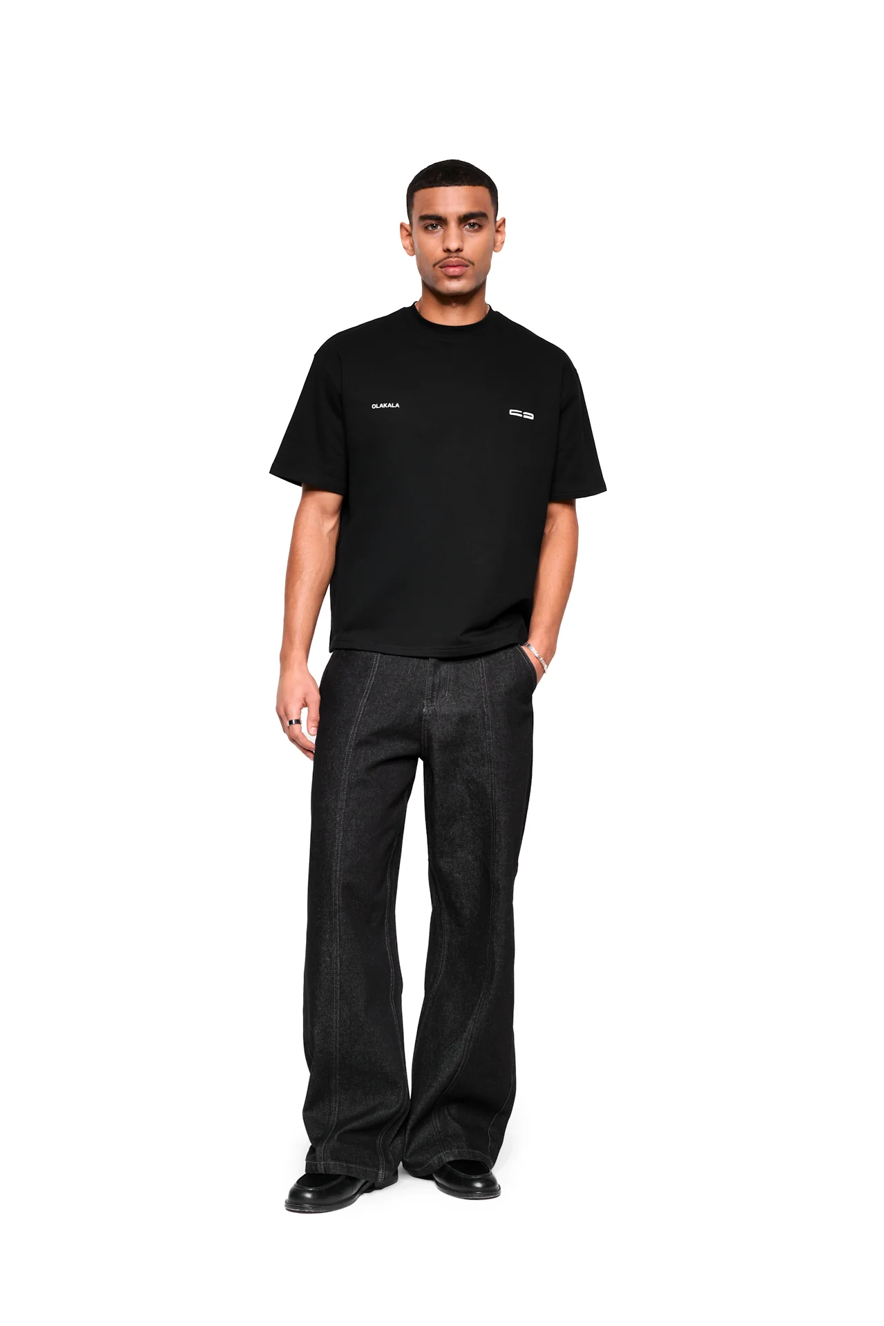 Mokka T-Shirt Black - Image 3