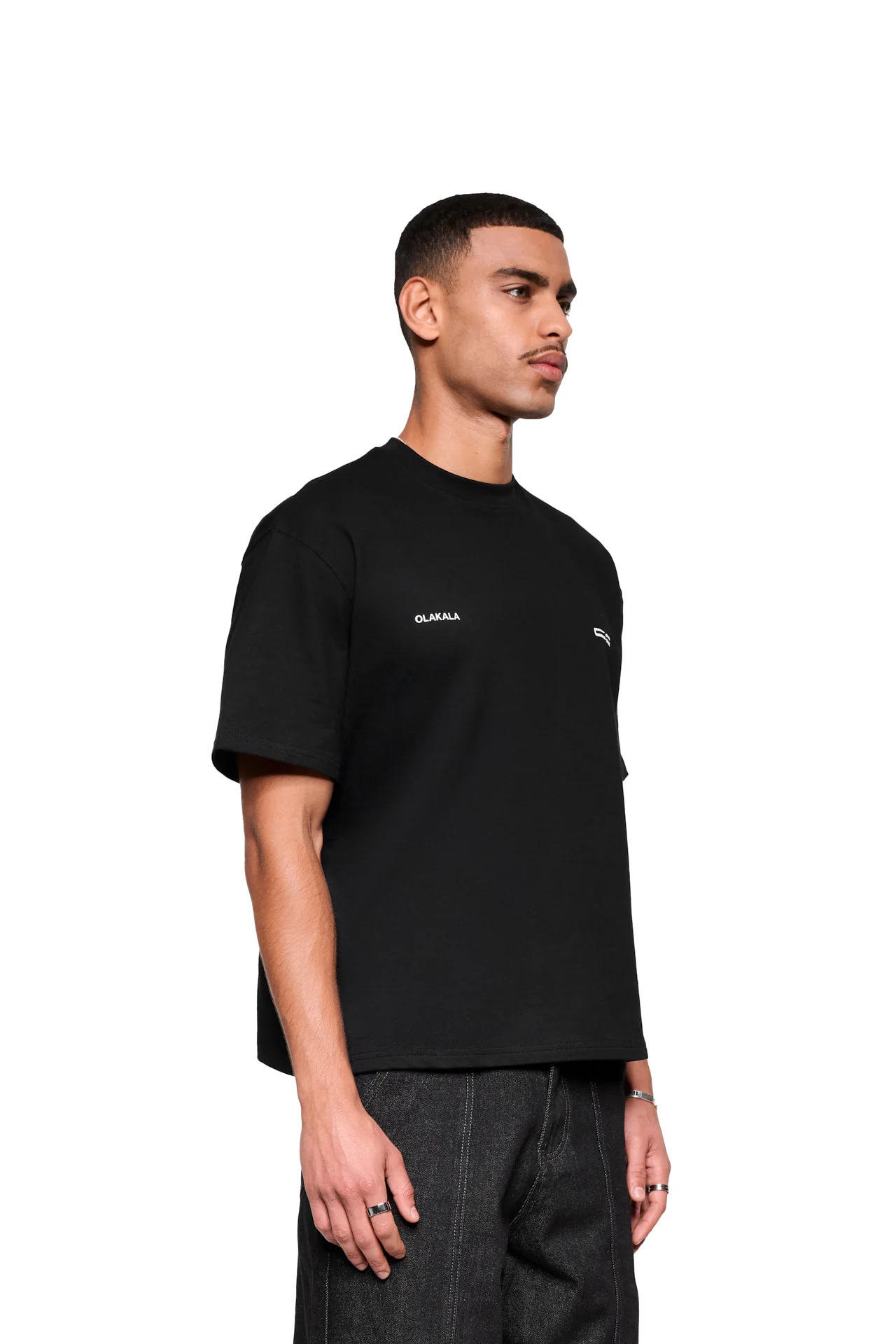 Mokka T-Shirt Black - Image 6