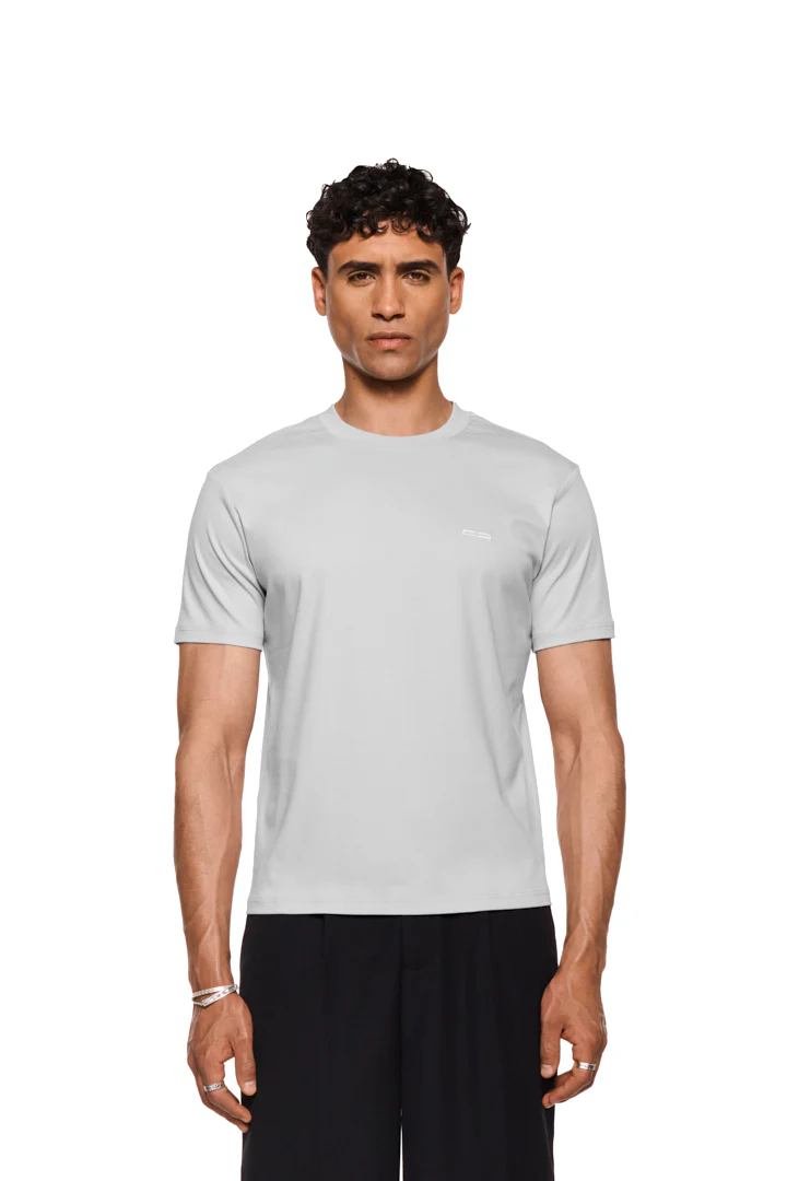 Pangea T-Shirt Slim Fit Light Gray - Image 2