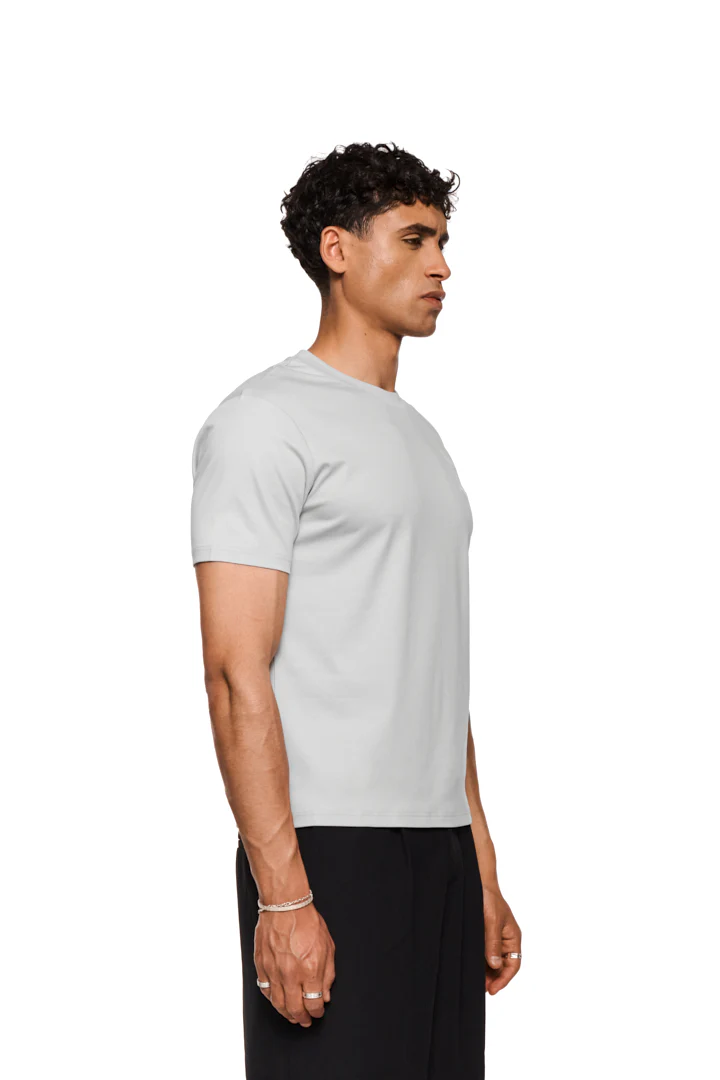 Pangea T-Shirt Slim Fit Light Gray - Image 3