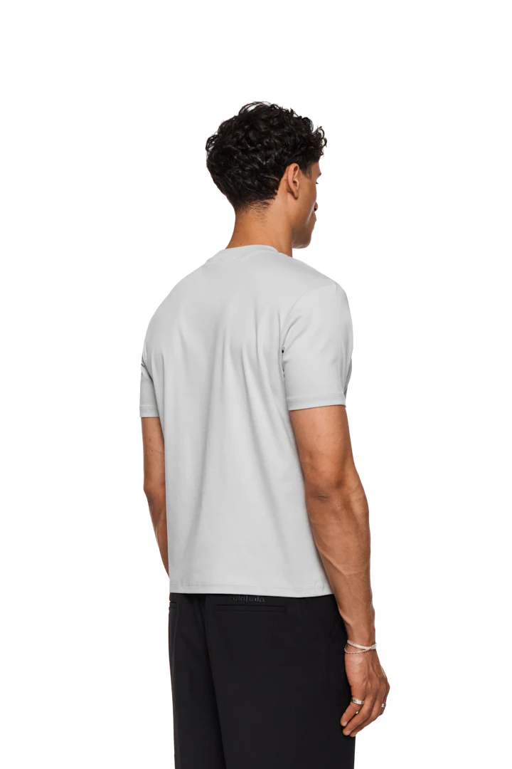 Pangea T-Shirt Slim Fit Light Gray - Image 4