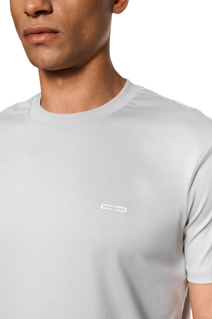 Pangea T-Shirt Slim Fit Light Gray - Image 6