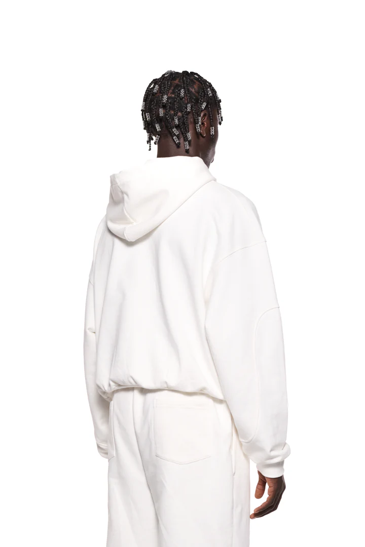 Sports Hoodie White - Image 3