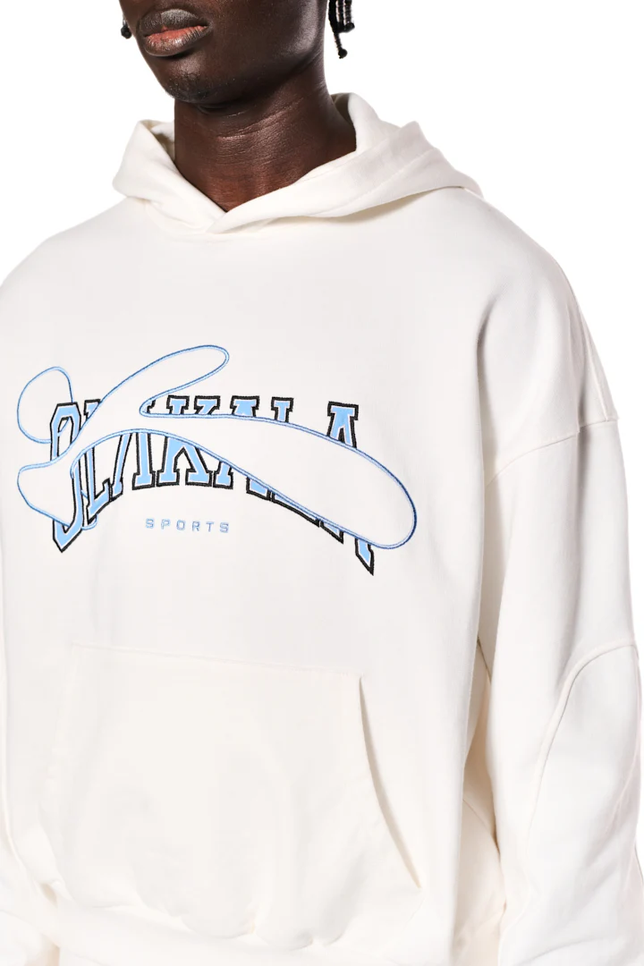 Sports Hoodie White - Image 4