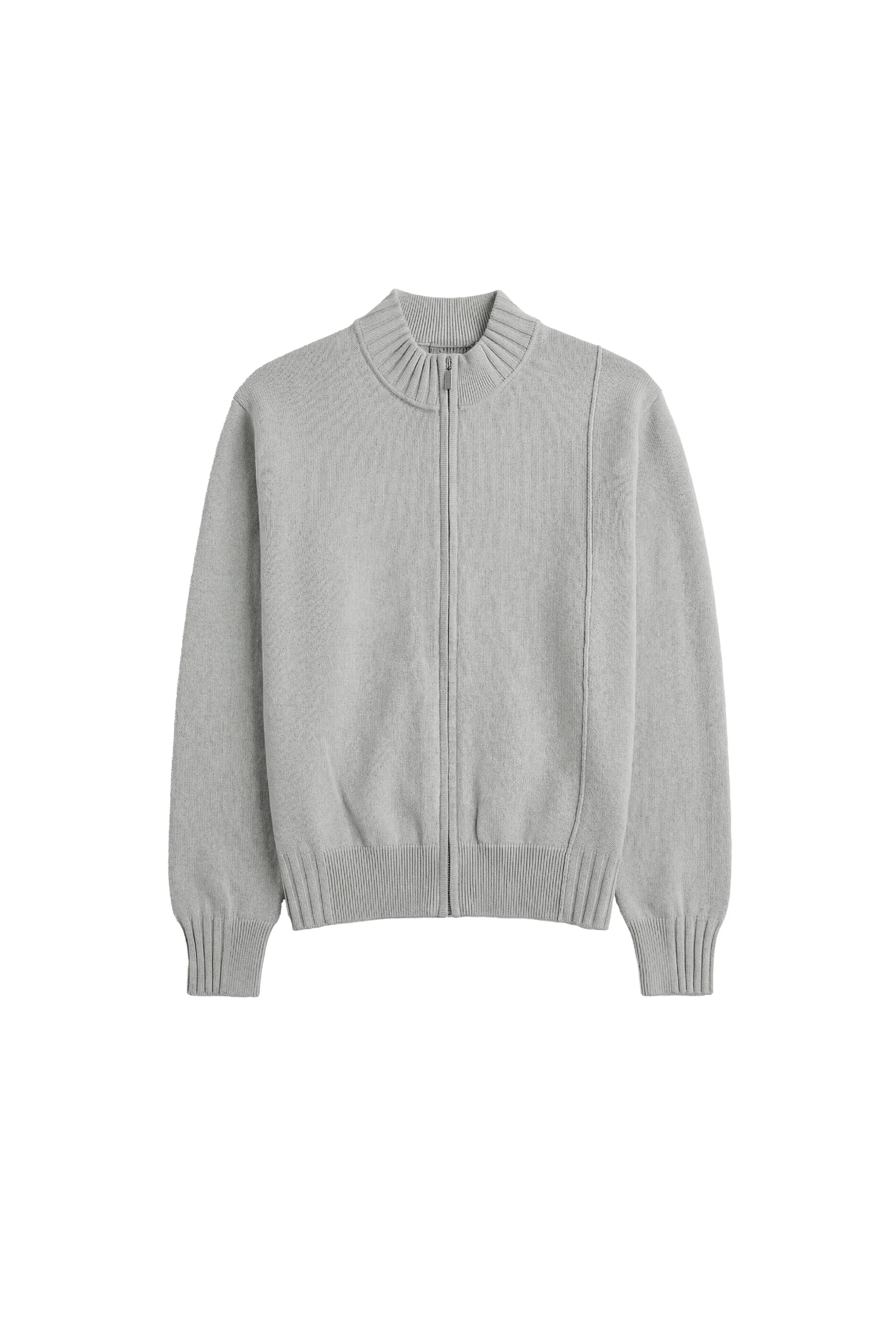 Summer Knit Jacket Light Gray