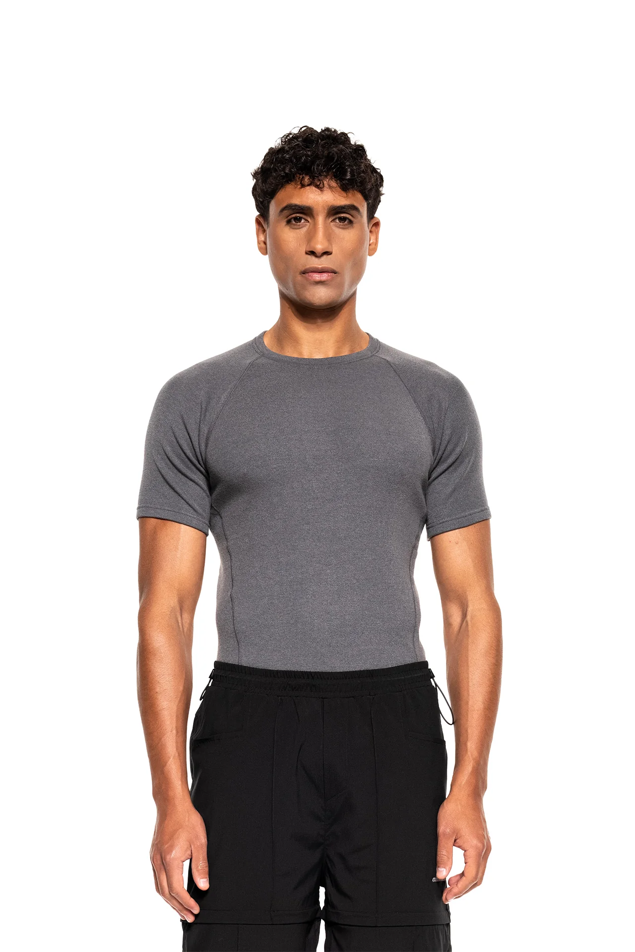 Terra Base Layer T-Shirt Gray - Image 3