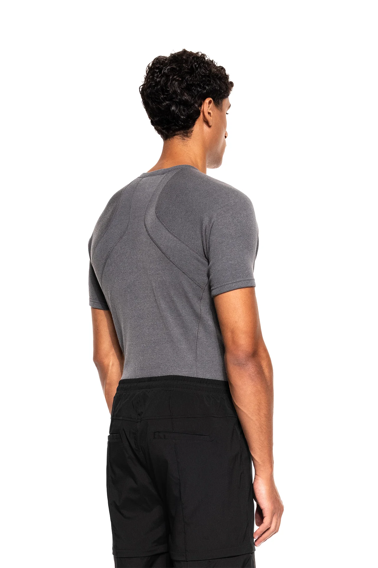 Terra Base Layer T-Shirt Gray - Image 5