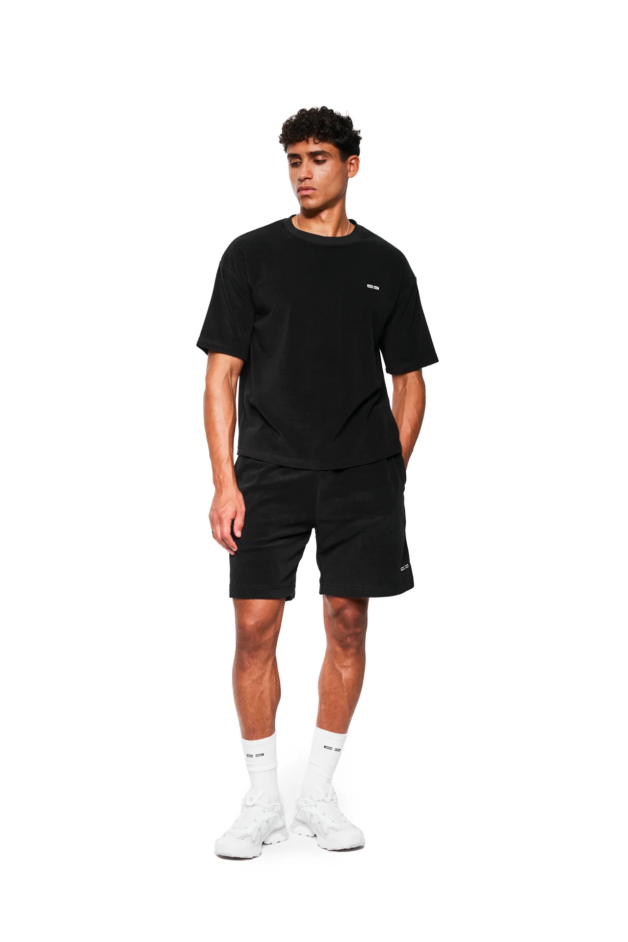 Terry T-Shirt Black - Image 2