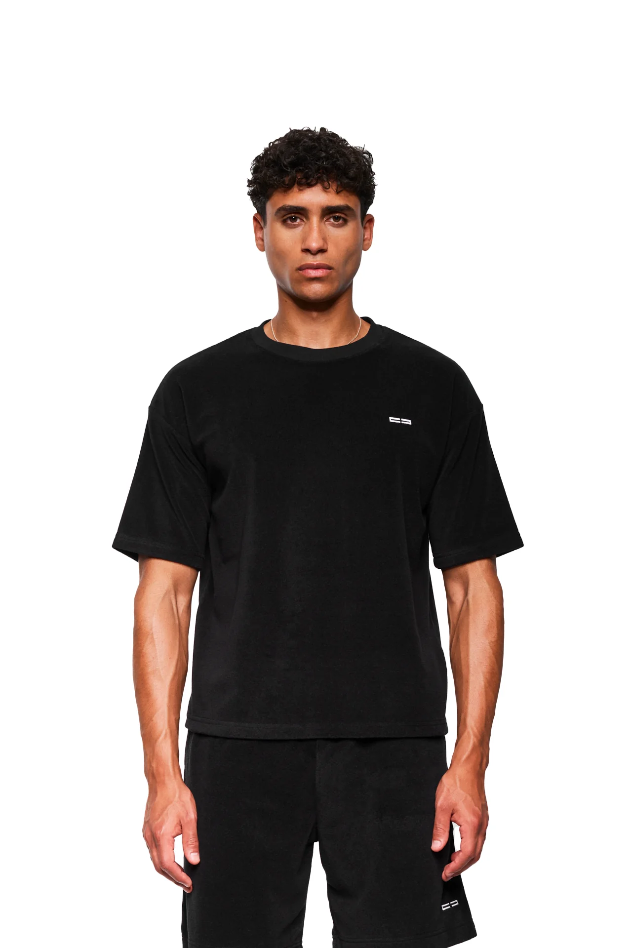 Terry T-Shirt Black - Image 3