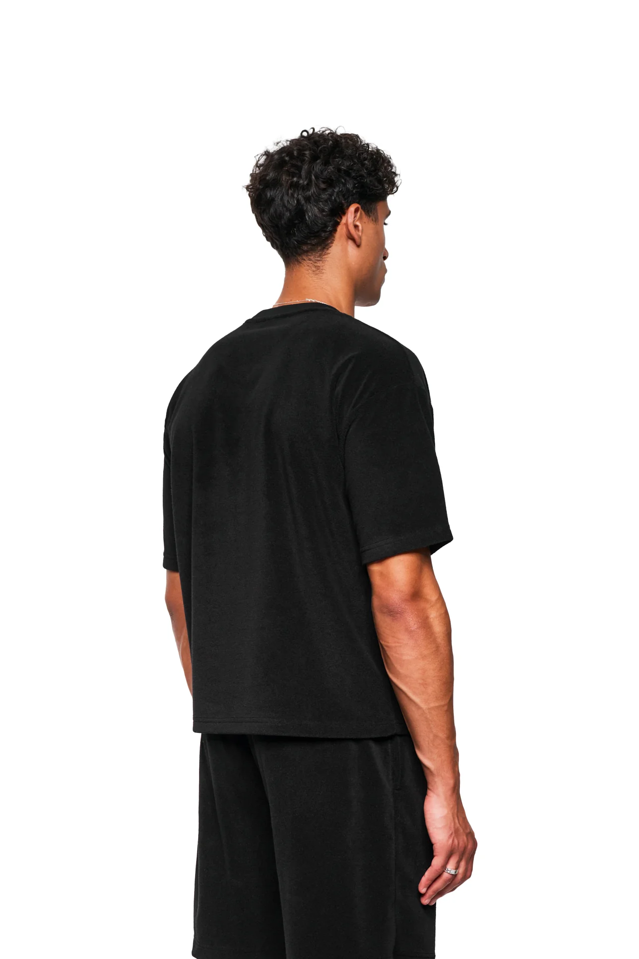 Terry T-Shirt Black - Image 5